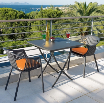 Table carrée pliante Vérone R.VLAEMYNCK 